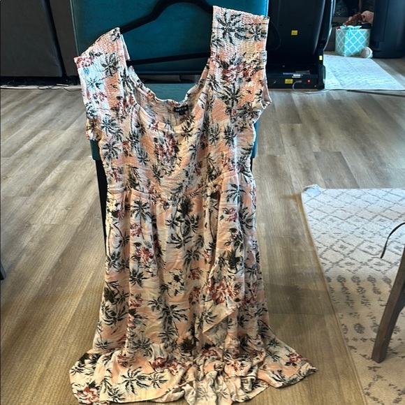 Torrid Floral Print Women's Dress plus size 4X - Picture 1 of 15